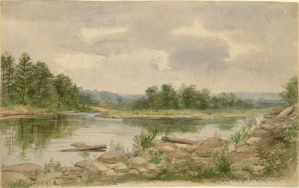 Anonymous - View of a River