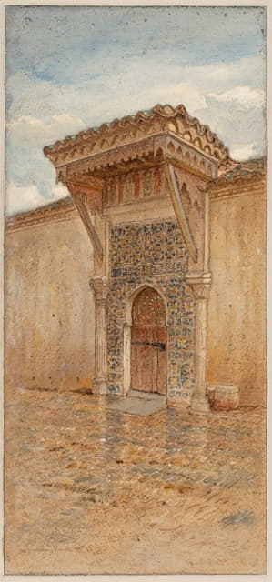 Samuel Colman - A Moorish Doorway