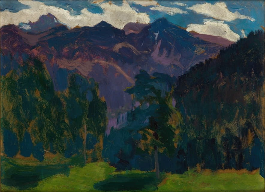 Jan Stanislawski - Landscape from the Tatra Mountains