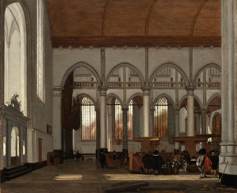 阿姆斯特丹旧教堂的内部