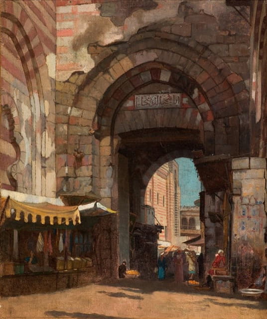 George Yewell - Bab Zuweyleh, Cairo, Egypt