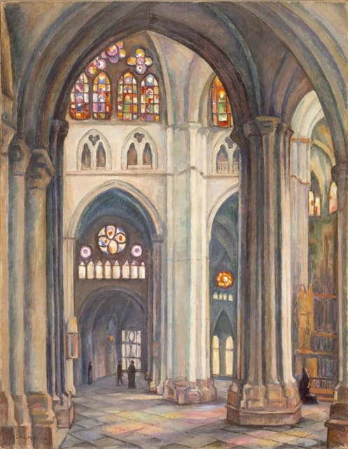 Samuel Halpert - Toledo Cathedral