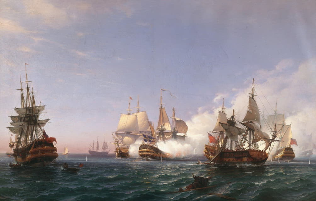 Öland，1704年与英国士兵作战