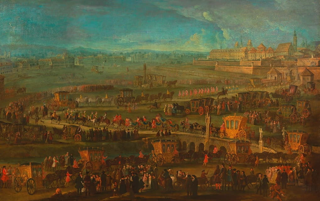1738年10月12日，法国驻维也纳大使马奎斯·德米雷波瓦在维也纳公开露面