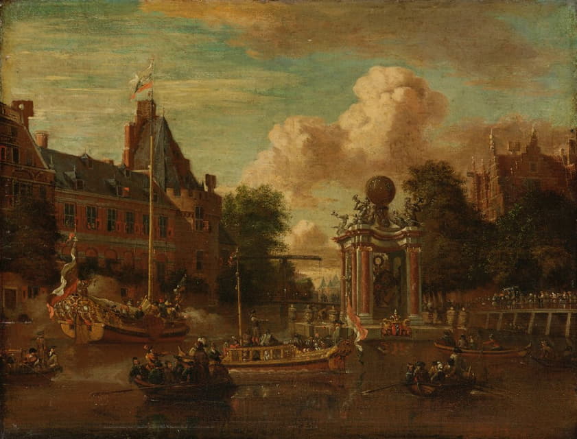 莫斯科公使馆访问阿姆斯特丹，1697年8月29日
