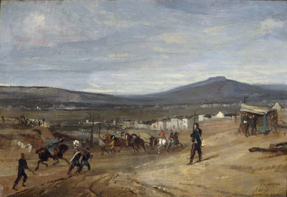 1870年巴黎围攻期间的沃吉拉德
