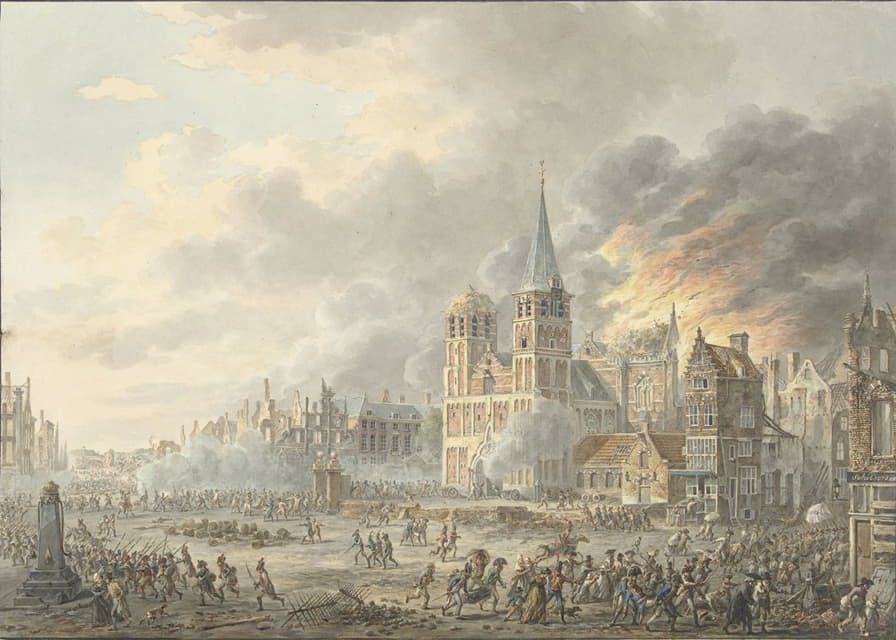 法国军队占领一座城市