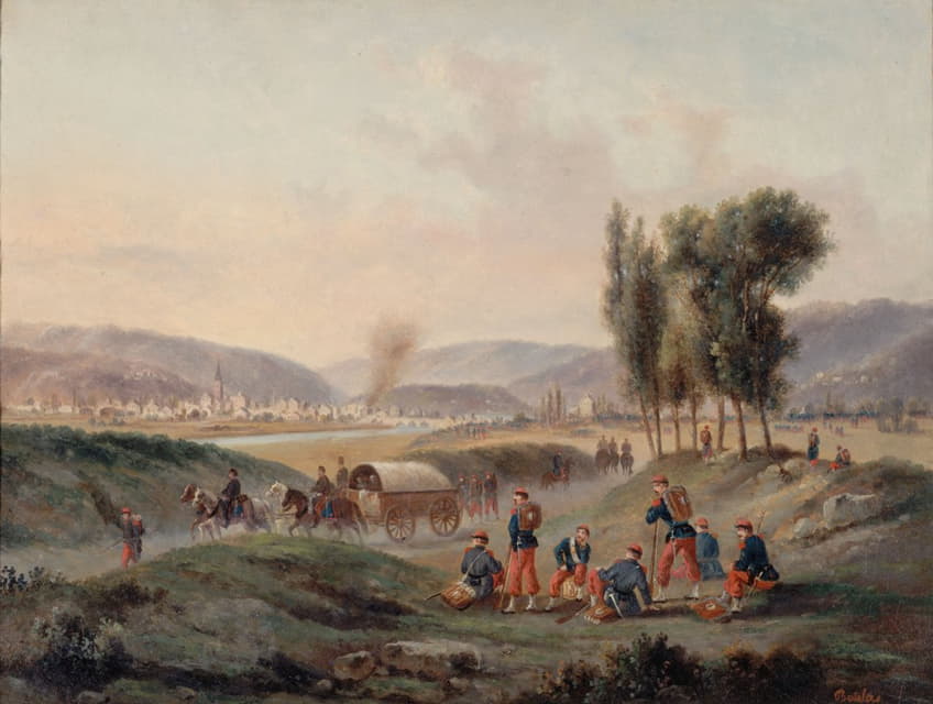 1870年8月5日，萨尔布吕克战役后