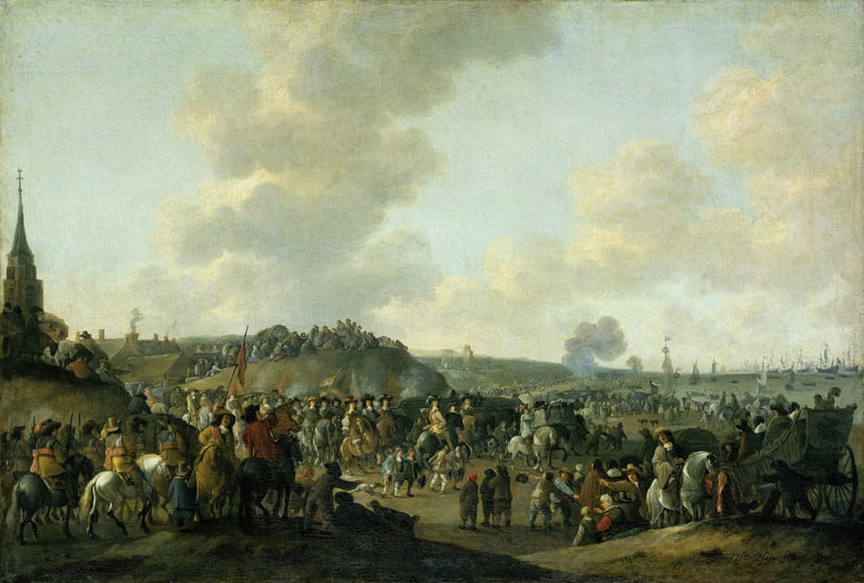 1660年6月2日，英国查理二世离开申维宁根