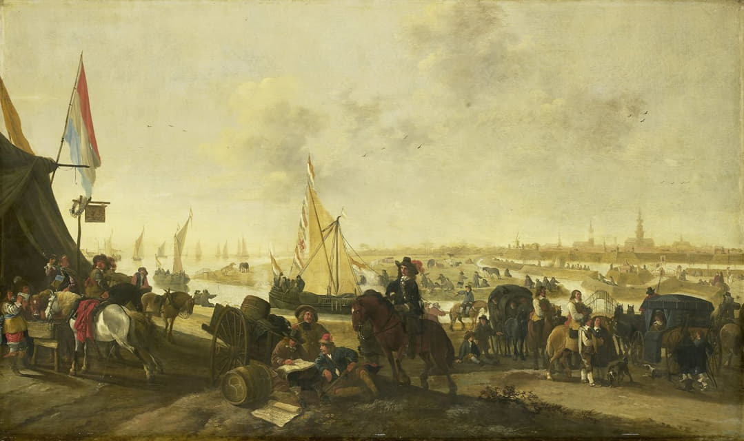 Hendrick de Meijer - The Siege and Capture of the City of Hulst from the Spaniards, November 5, 1645