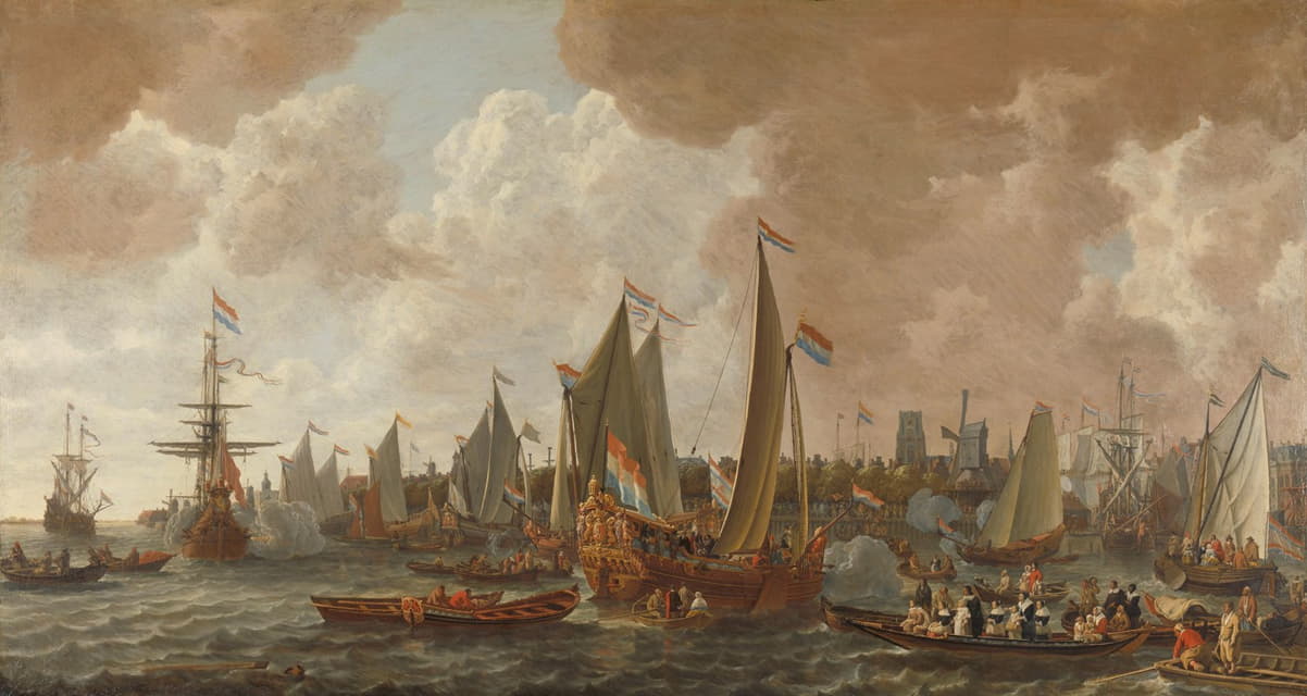 1660年5月24日，英国国王查理二世抵达鹿特丹