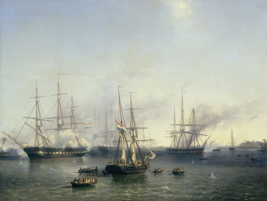 1821年6月24日，德科克中将征服印度尼西亚苏门答腊岛巴伦港