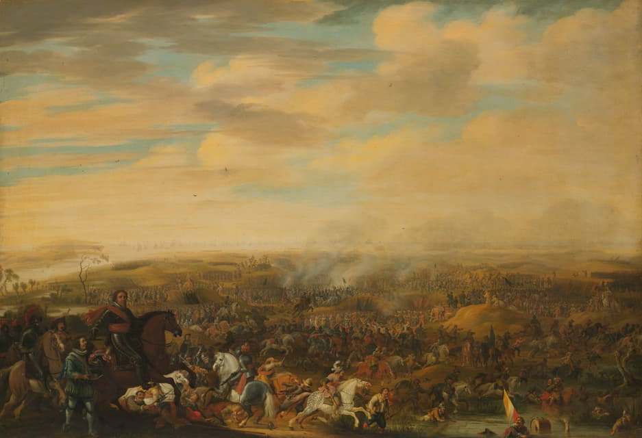 1600年7月2日尼乌波特战役中的莫里斯王子