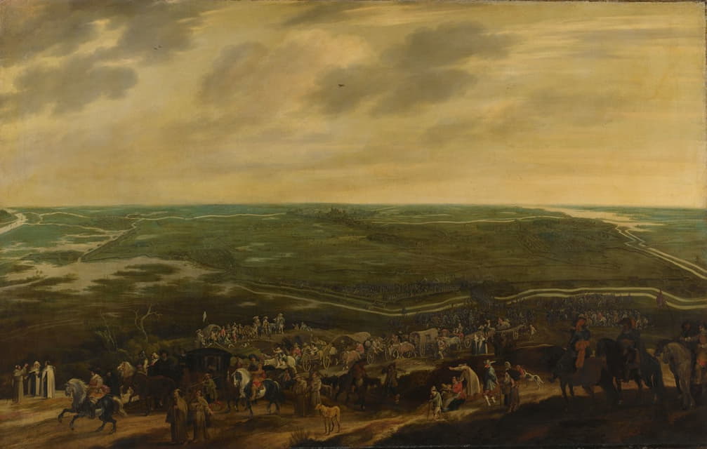 Pauwels van Hillegaert - The defeated Spanish Garrison leaving ‘s-Hertogenbosch, 17 September 1629