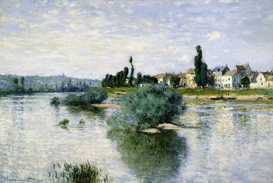 Claude Monet - The Seine at Lavacourt