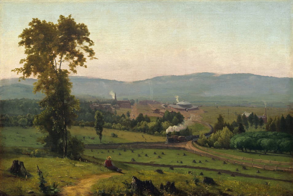 George Inness - The Lackawanna Valley