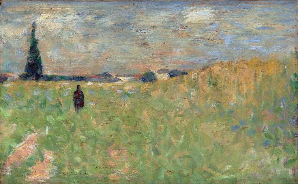 Georges Seurat - A Summer Landscape