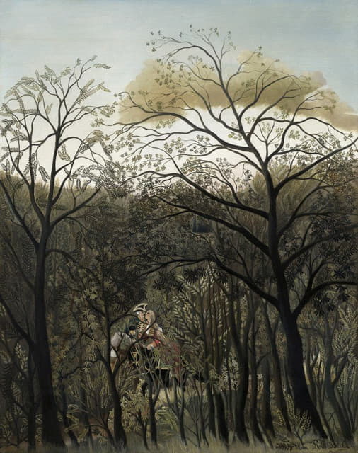 Henri Rousseau - Rendezvous in the Forest