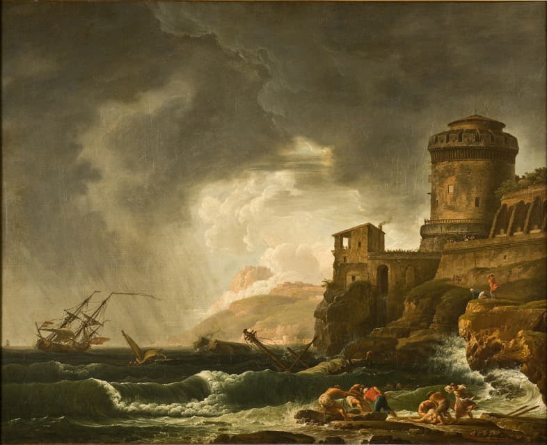 Johan Sevenbom - A Shipwreck