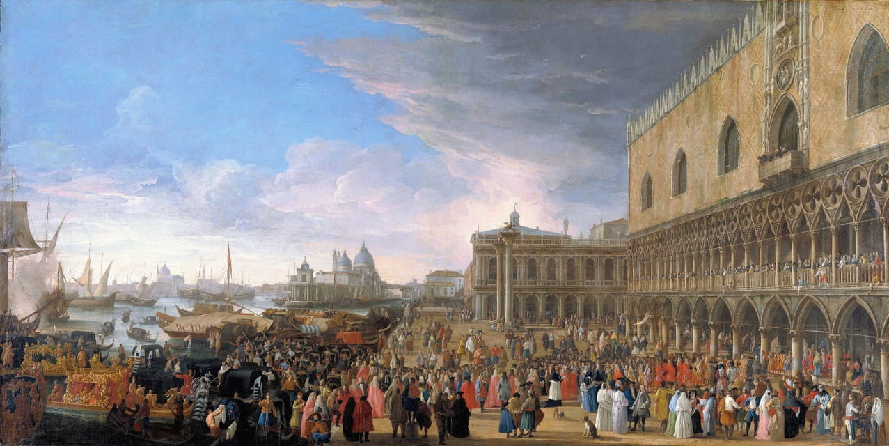 1706年法国大使进入威尼斯