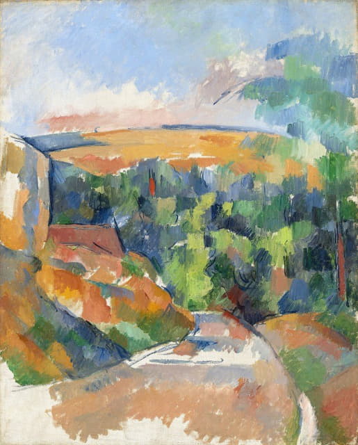 Paul Cézanne - The Bend in the Road