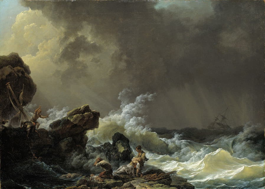 Peter van de Velde - Shipwreck