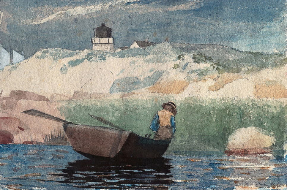 Winslow Homer - Boy in Boat, Gloucester