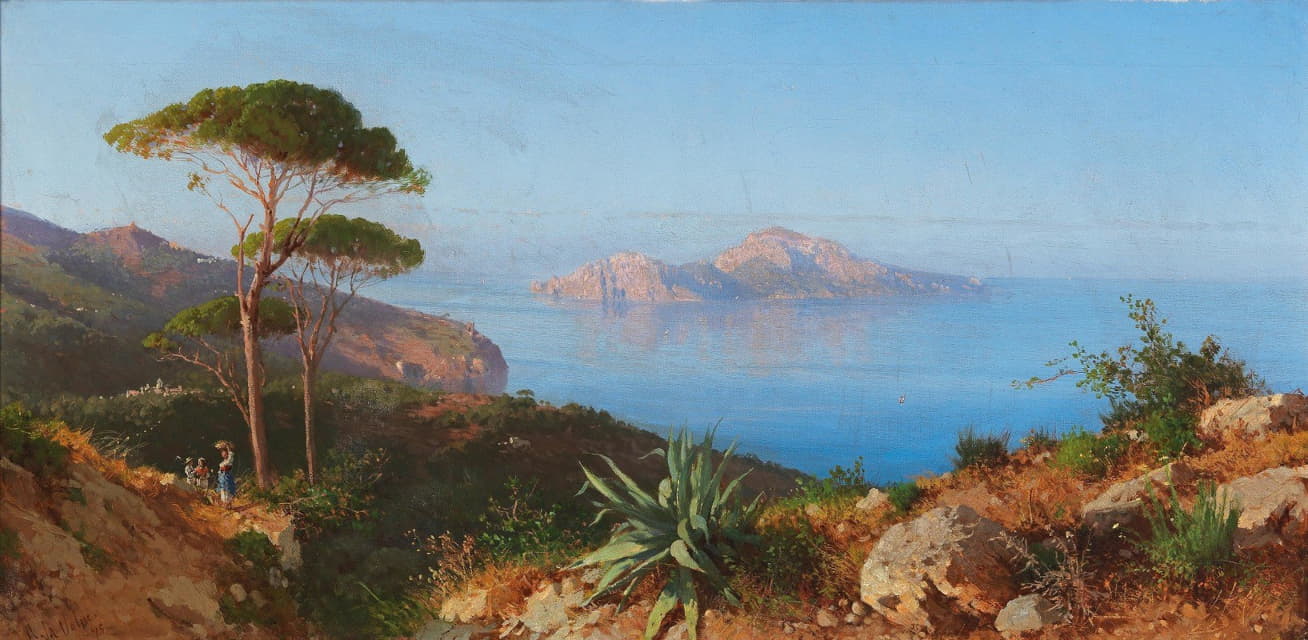 Alessandro La Volpe - Blick Auf Capri