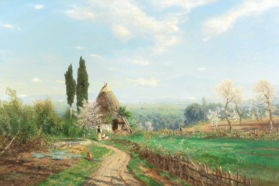 Ascan Lutteroth - Spring In The Campagna