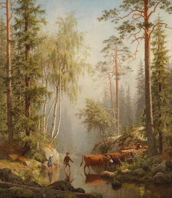 Carl Bøgh - In The Woodland Stream