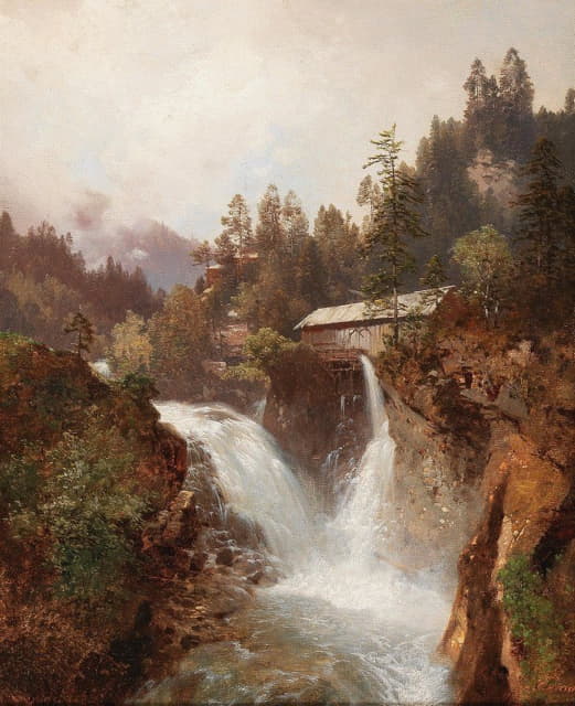 Carl Hasch - Waterfall