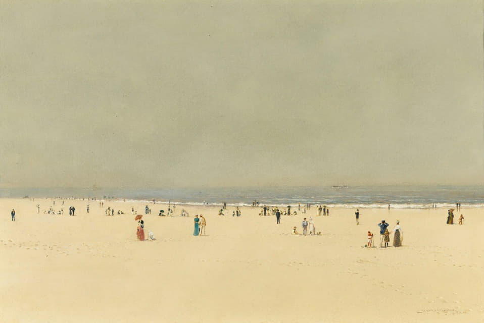 John Atkinson Grimshaw - Sand, Sea And Sky, a Summer Phantasy