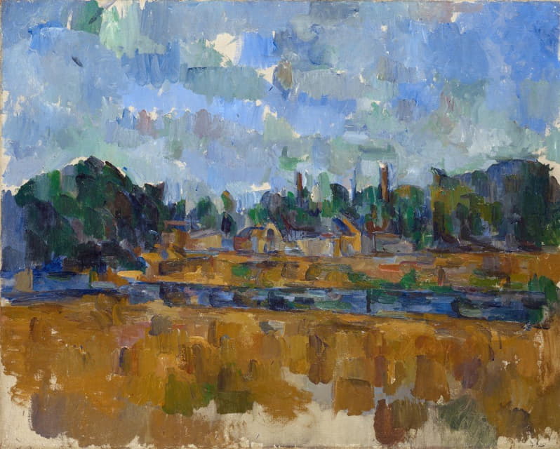Paul Cézanne - Riverside