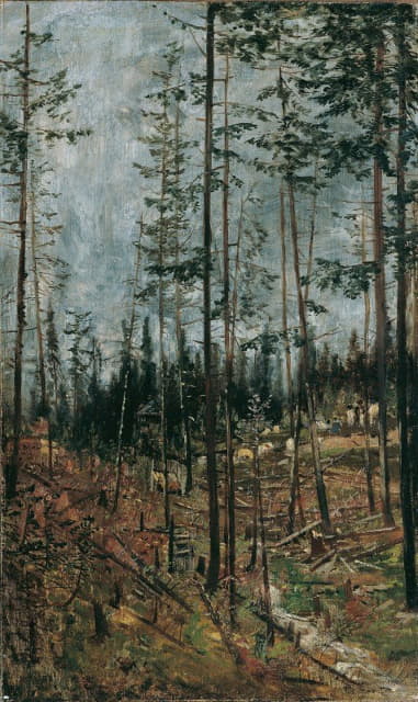 Theodor Von Hörmann - Waldschlag Bei Gödöllö