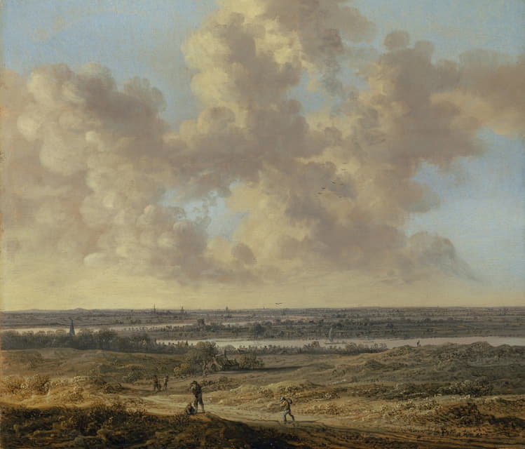 Anthonie Jansz. van der Croos - Plain with River