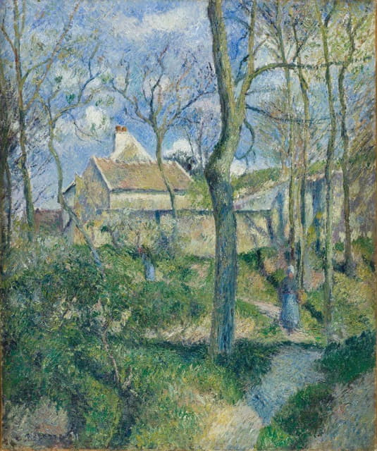 Camille Pissarro - The Path to Les Pouilleux, Pontoise