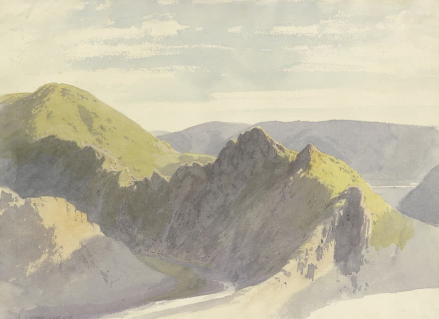阿尔特纳尔附近的阿尔河谷，1858年9月1日