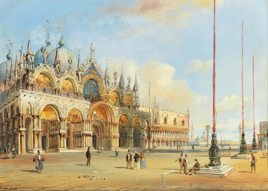 Carlo Grubacs - Venice, The Basilica Of Saint Mark