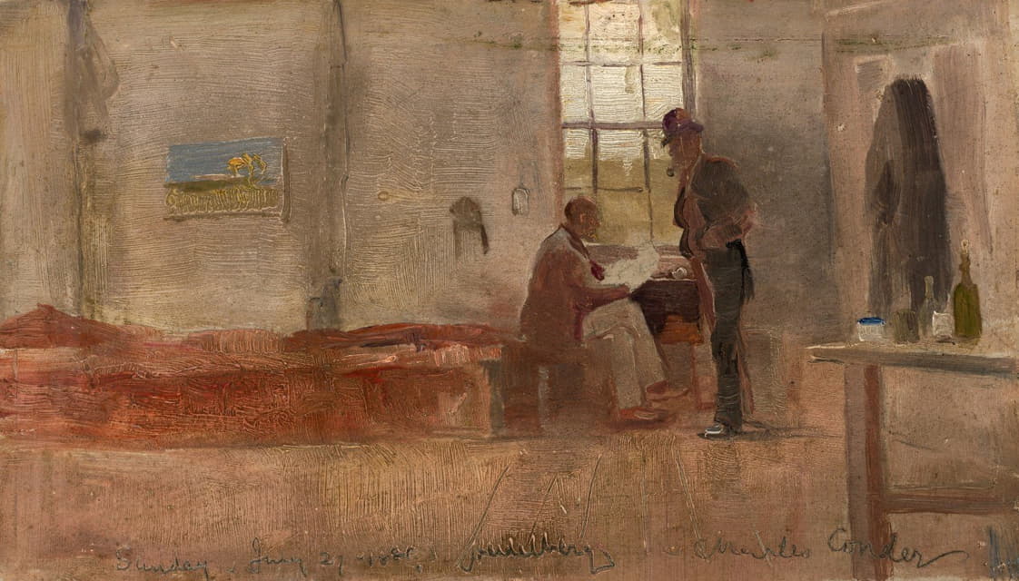Charles Conder - Impressionists’ camp