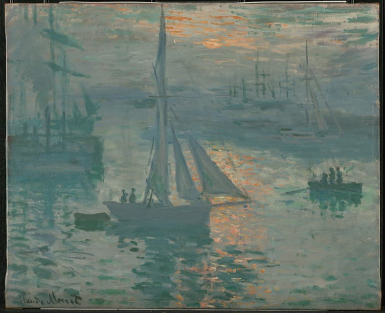 Claude Monet - Sunrise (Marine)