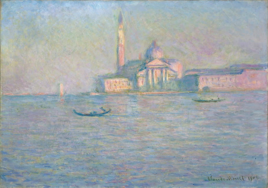 Claude Monet - The Church of San Giorgio Maggiore, Venice