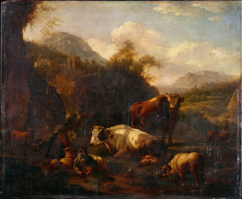 Johann Heinrich Roos - Landscape