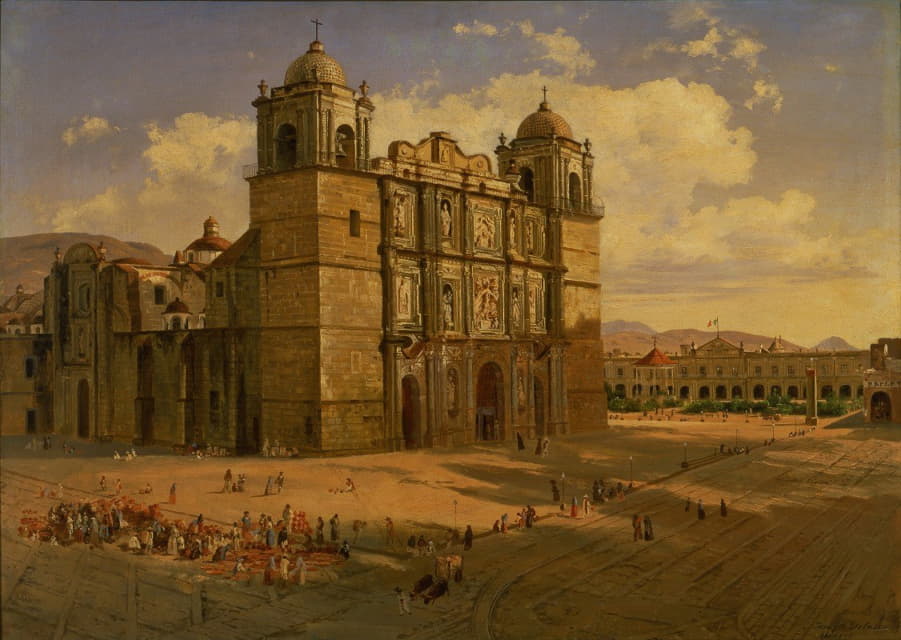 José María Velasco - Oaxaca Cathedral