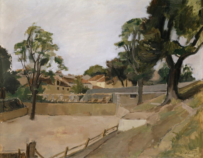 Max Birrer - Plaza de toros, Collioure, 1935