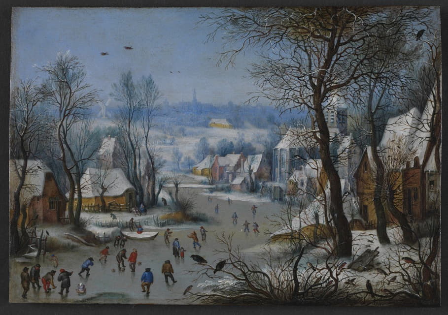 Pieter Bruegel The Elder - Winter Scenery