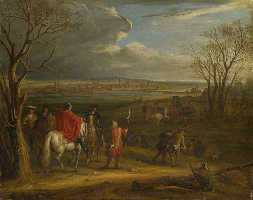 Anonymous - Louis XIV at the Conquest of Dole