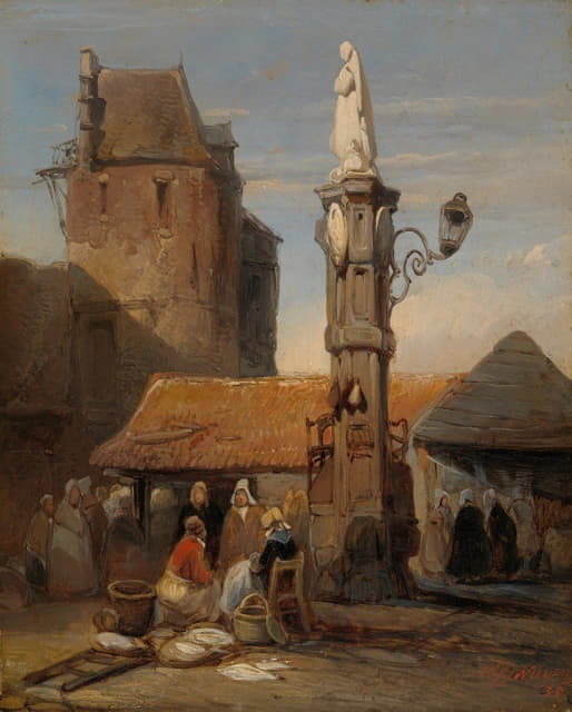 Wijnand Nuijen - A fish market