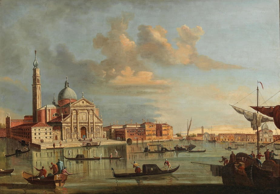 Francesco Tironi - The Bacino di San Marco with San Giorgio Maggiore, Venice