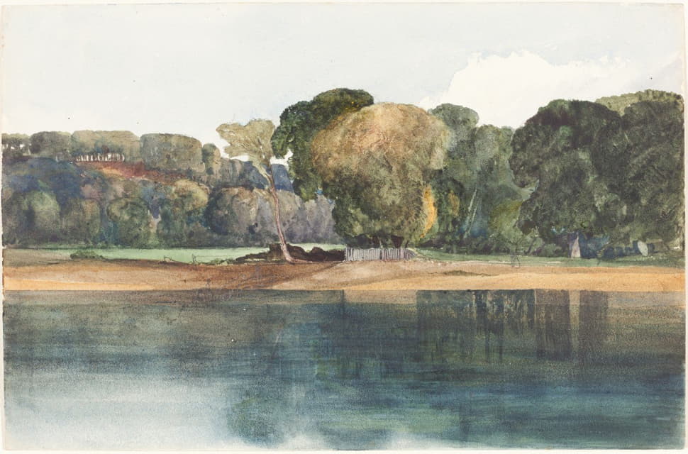 James Bulwer - Landscape with Trees and Water