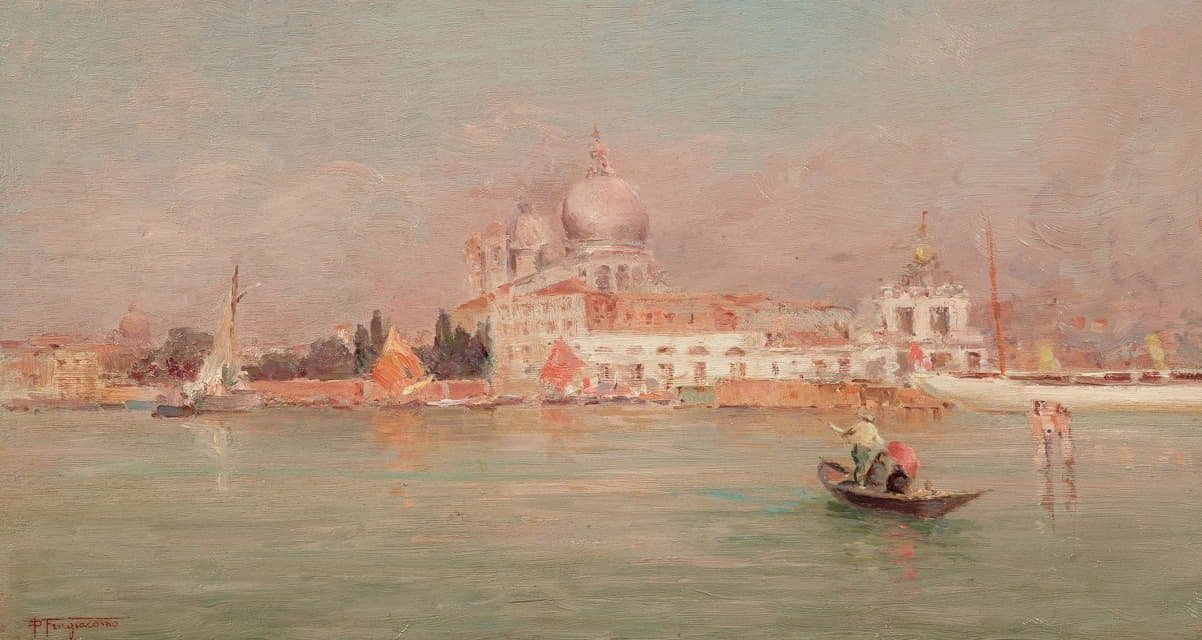 Pietro Fragiacomo - Venice, Santa Maria della Salute
